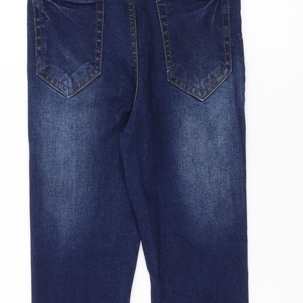 Denim & Co. Girls Blue Skinny Jeans Size 9-10 Years