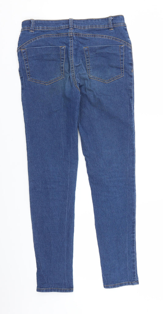 In Extenso Womens Blue Denim Straight Jeans Size 28 in L27 in