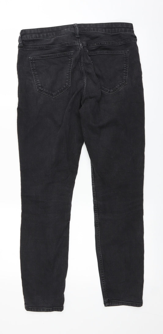 &DENIM Womens Black Denim Skinny Jeans Size 30 in L27 in