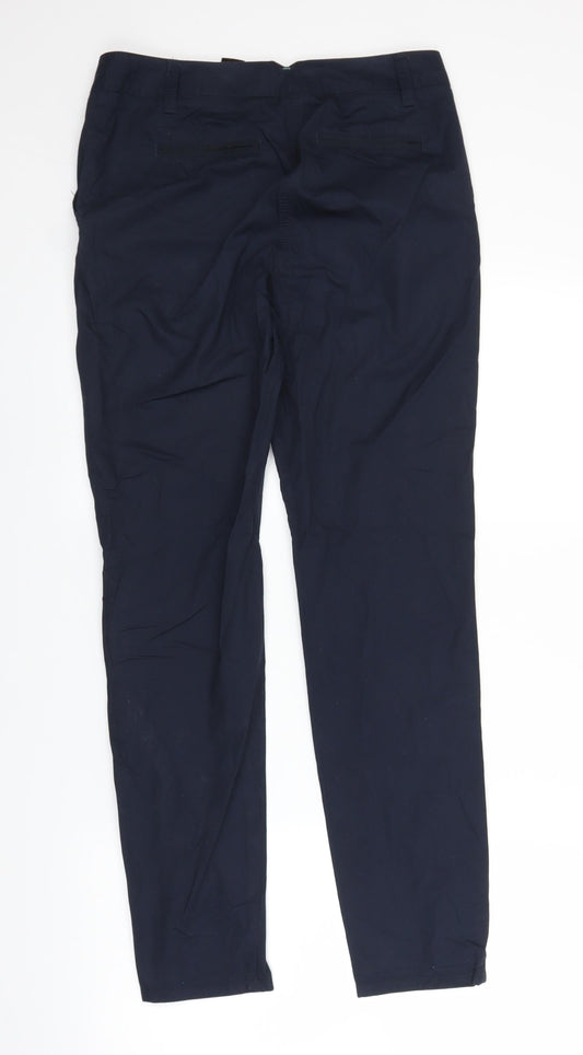 NEXT Womens Blue Trousers Size 6 L28 in