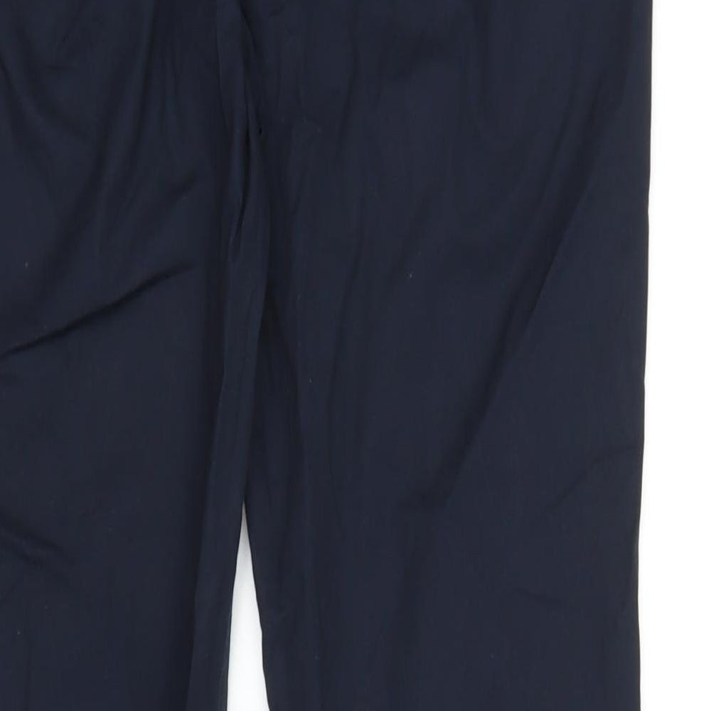 NEXT Womens Blue Trousers Size 6 L28 in