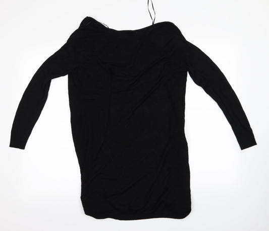 m co Womens Black Cardigan Jumper Size S