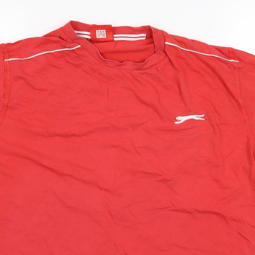 Slazenger Mens Red T-Shirt Size XS