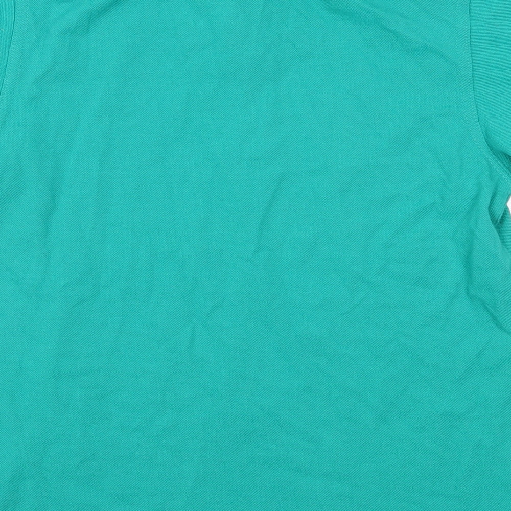 George Boys Green Basic Polo Size 10-11 Years
