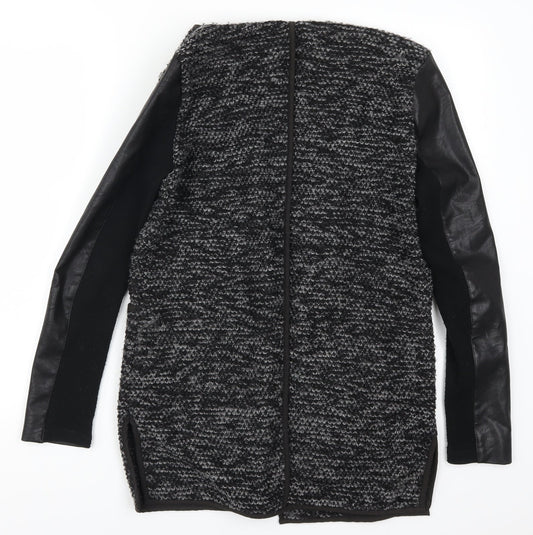 New Look Womens Grey Cardigan Jumper Size 6