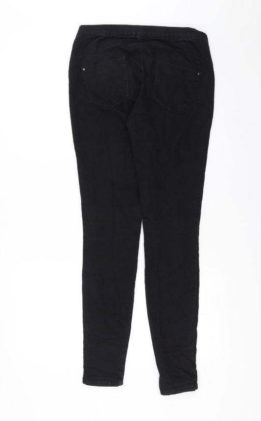 Primark Womens Black Denim Jegging Jeans Size 10 L31 in