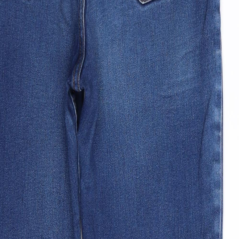 Denim Womens Blue Skinny Jeans Size 12 L26 in