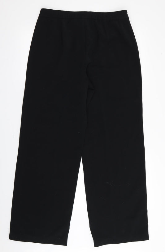 mac jeans Womens Black Trousers Size 14 L31 in