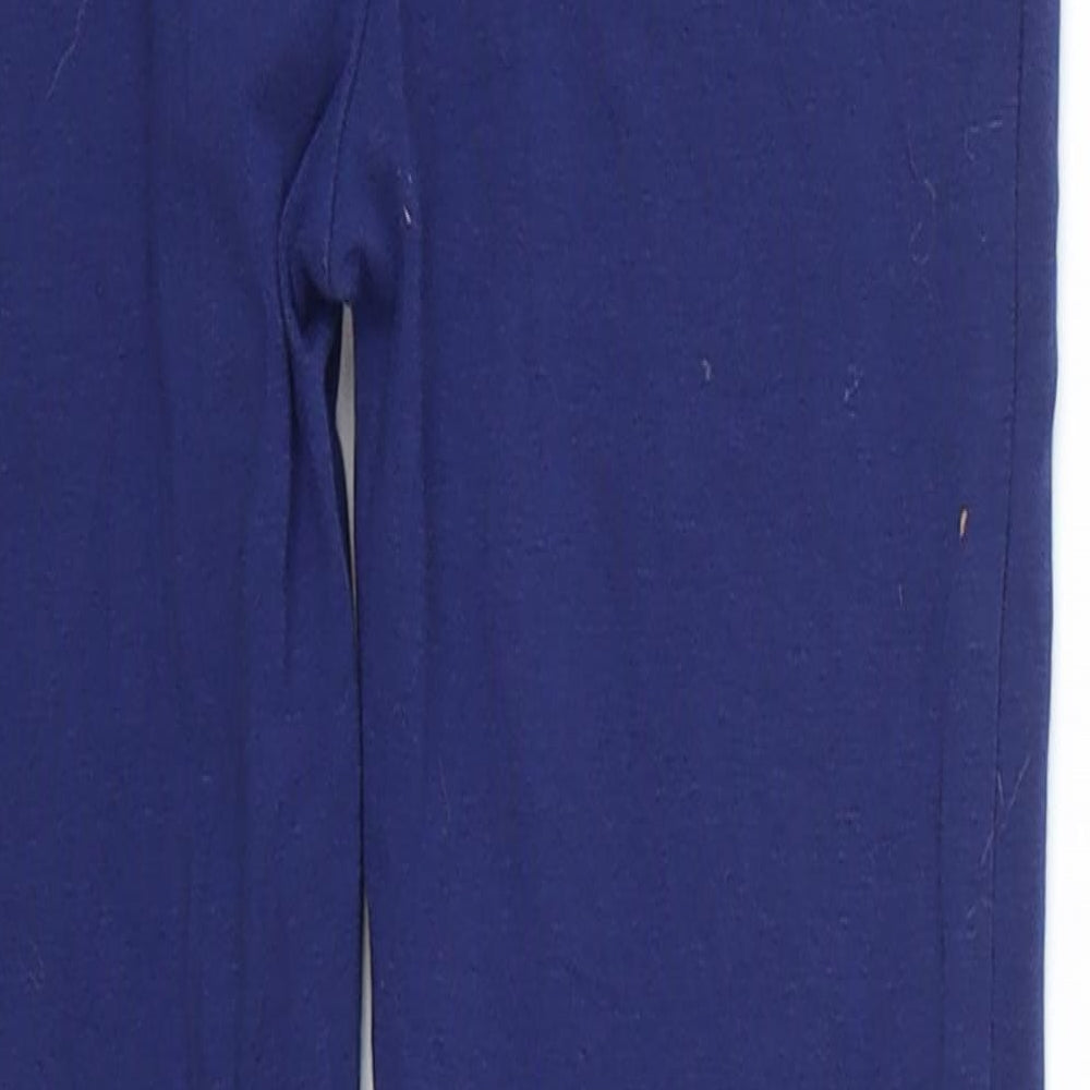 George Girls Blue Animal Print Jegging Trousers Size 11-12 Years