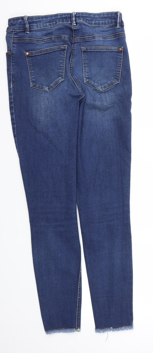 denim Womens Blue Skinny Jeans Size 10 L27 in
