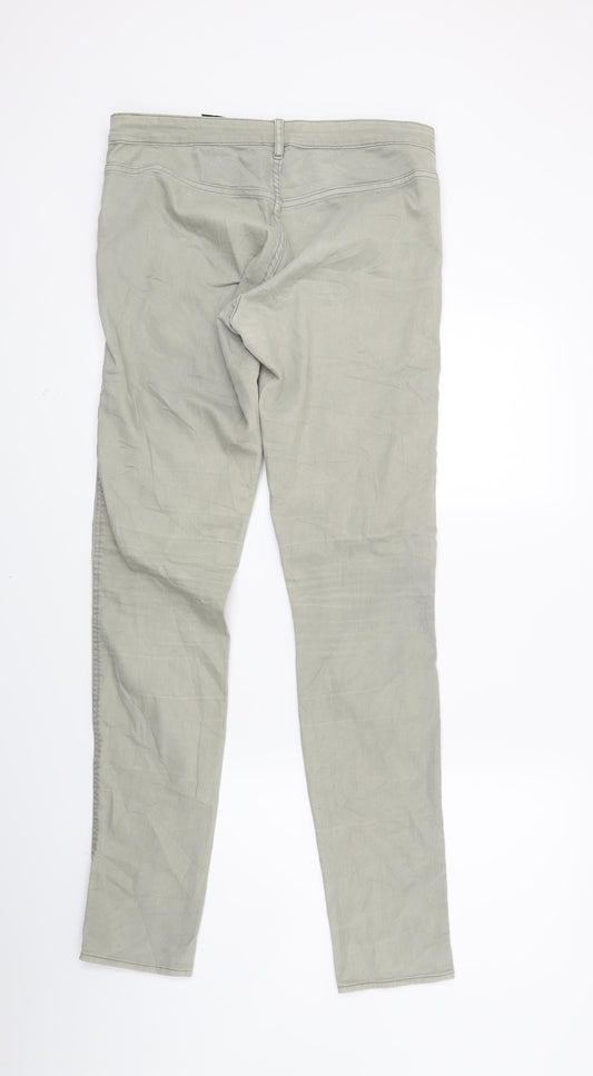 Divided Womens Green Denim Jegging Jeans Size 12 L27 in