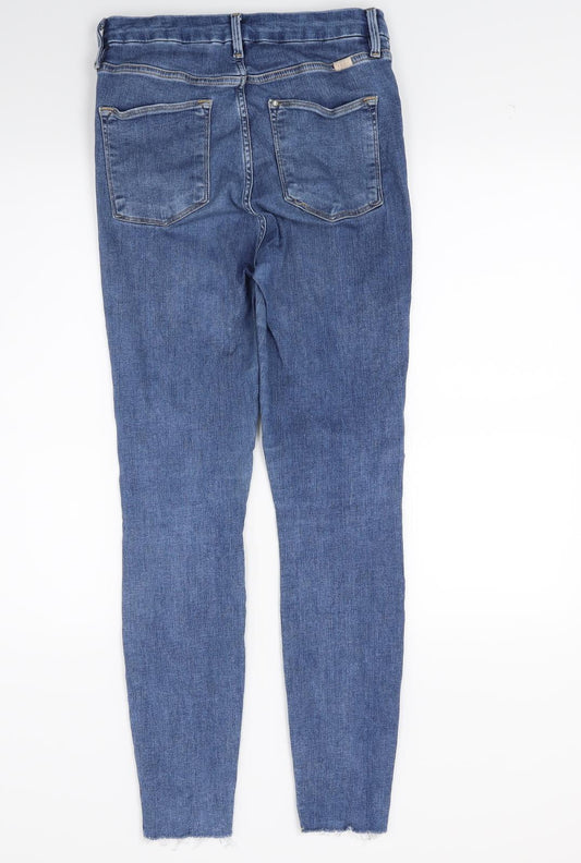 Topshop Womens Blue Denim Skinny Jeans Size 28 L26 in