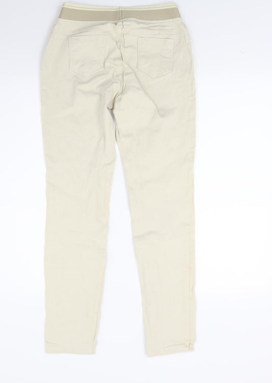 Kenneth lady Womens Beige Jegging Jeans Size XS L26 in