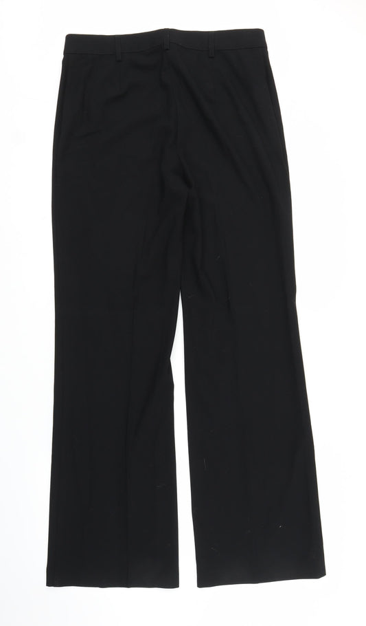 Preworn Womens Black Trousers Size S L31 in