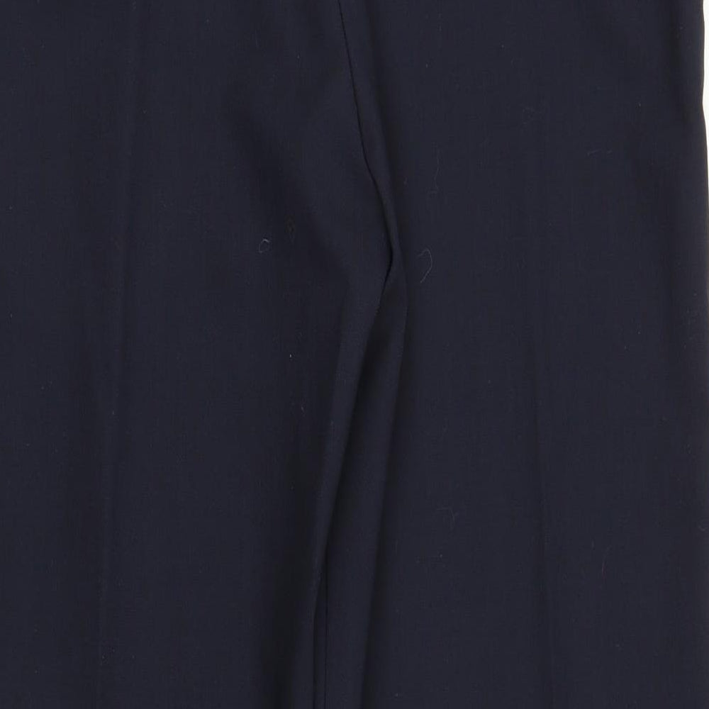 Preworn Womens Blue Capri Trousers Size L L25 in