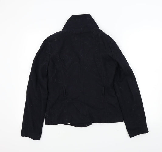 H&M Womens Blue Jacket Coat Size 38