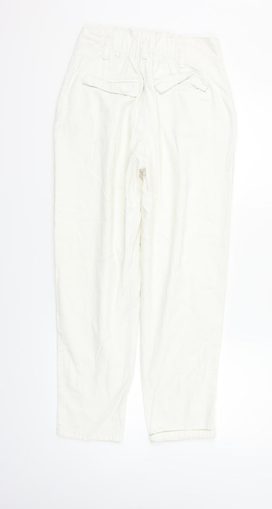 New Look Womens Beige Straight Jeans Size 10 L27 in
