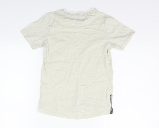 TU Girls Beige Basic T-Shirt Size 9 Years