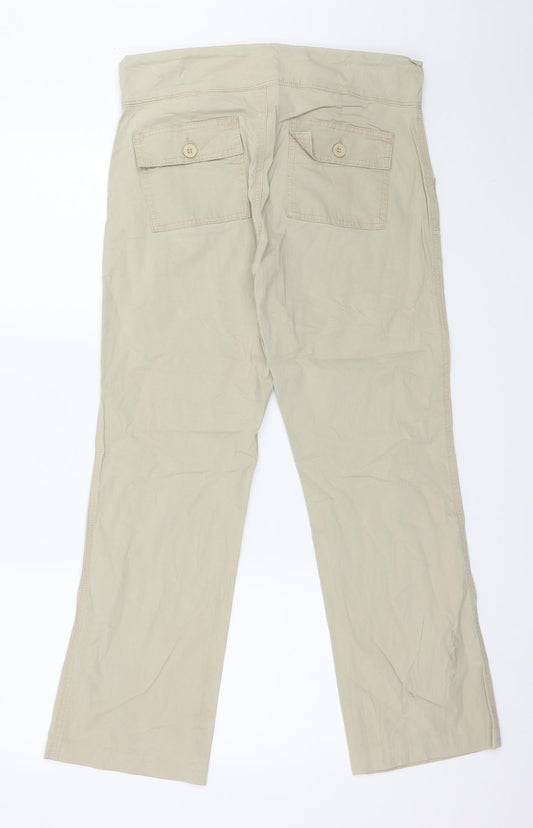 bellybutton Womens Beige Trousers Size 10 L28 in
