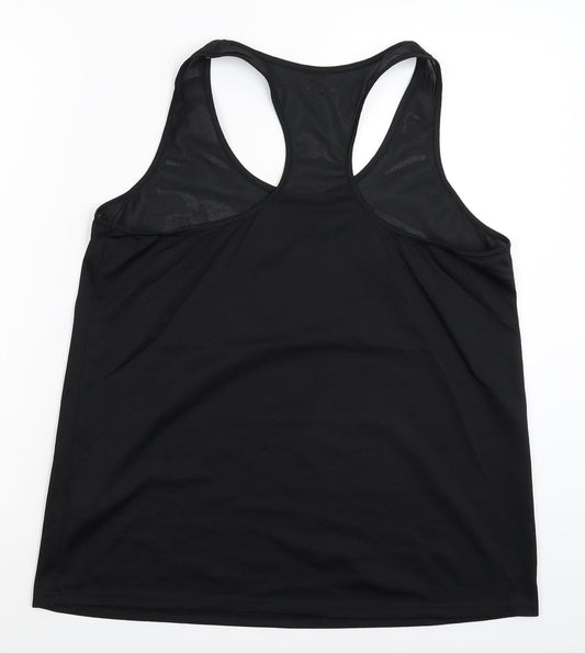 Matalan Womens Black Basic Tank Size L
