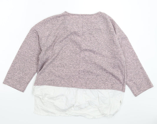 Dunnes Stores Womens Pink Pullover Jumper Size M