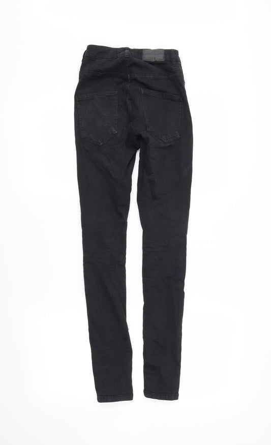 molly Mens Black Denim Skinny Jeans Size XS L27 in