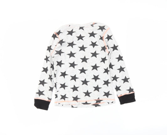 TU Girls Grey Basic Casual Size 6-7 Years