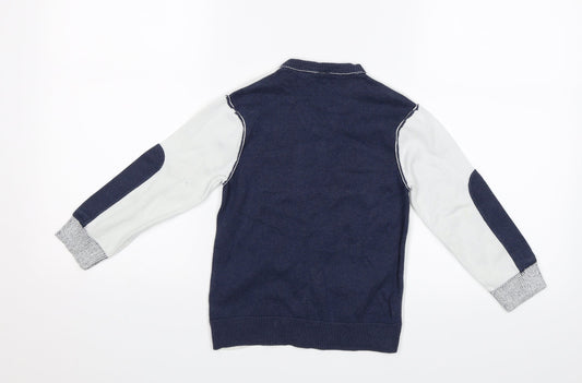 Orchestra Boys White Pullover Jumper Size 4 Years - Orc & Co Trad mark 95