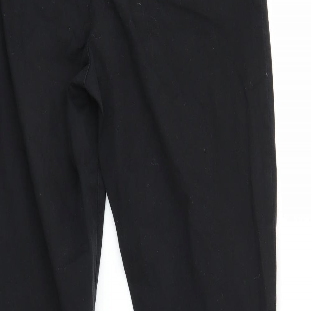 L.O.G.G. Womens Black Trousers Size 10 L29 in