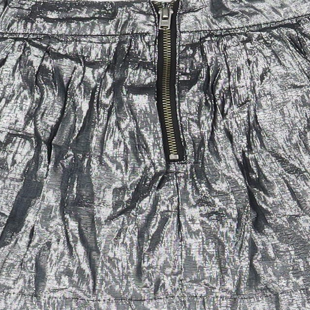 Gap Girls Silver A-Line Skirt Size 7 Years