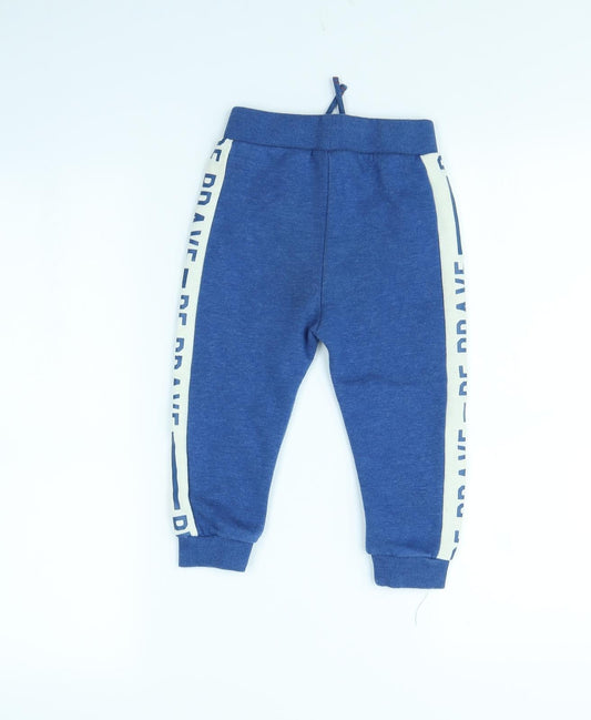 George Boys Blue Jogger Trousers Size 2 Years