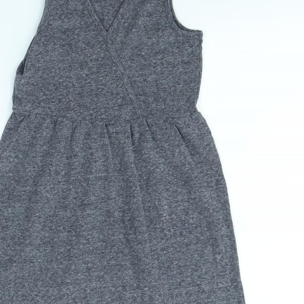 George Girls Grey Fit & Flare Size 6 Years