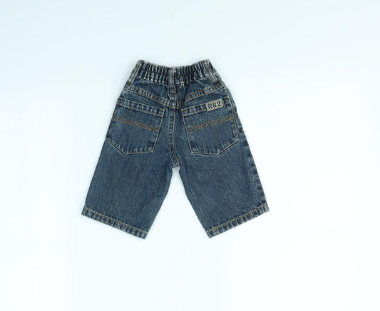 NEXT Baby Blue Denim Capri Jeans Size 3-6 Months