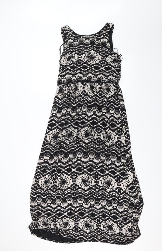 QED London Womens Black A-Line Size S