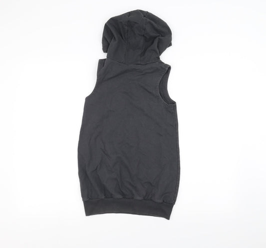 NEXT Girls Grey Full Zip Hoodie Size 9 Years