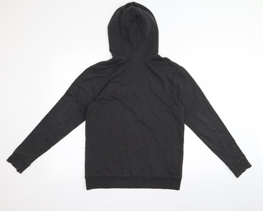 H&M Girls Grey Henley Jumper Size 12 Years