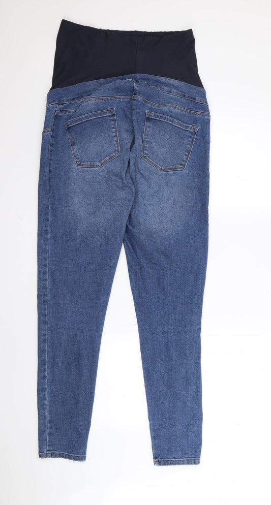 NEXT Womens Blue Skinny Jeans Size 12 L28 in