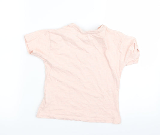 George Girls Pink Rayon Basic T-Shirt Size 8 Years - nap queen