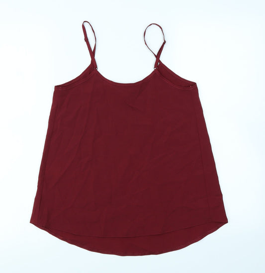 Select Womens Red Camisole Blouse Size 6