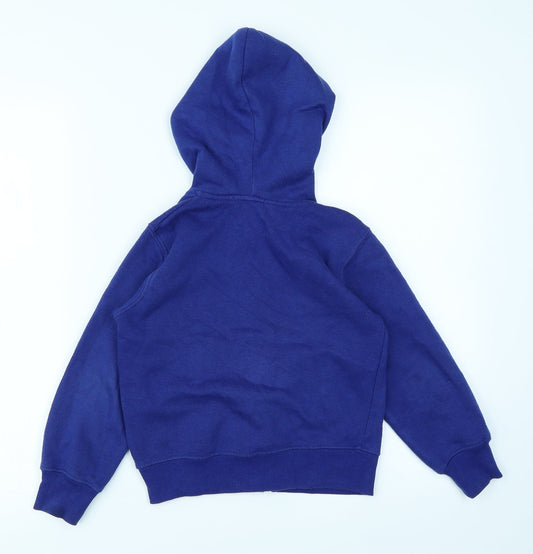 A2Z 4 kids Boys Blue Full Zip Hoodie Size 5-6 Years