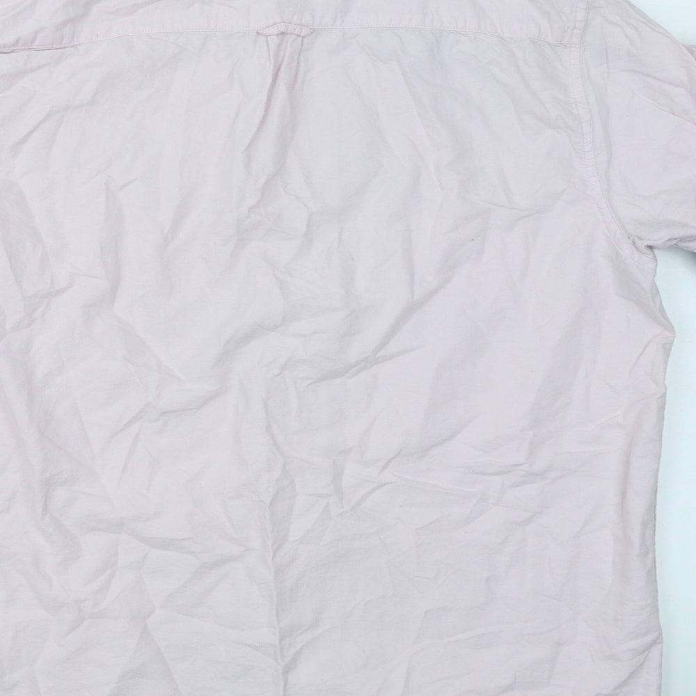 Cedar Wood State Mens Pink Button-Up Size XL