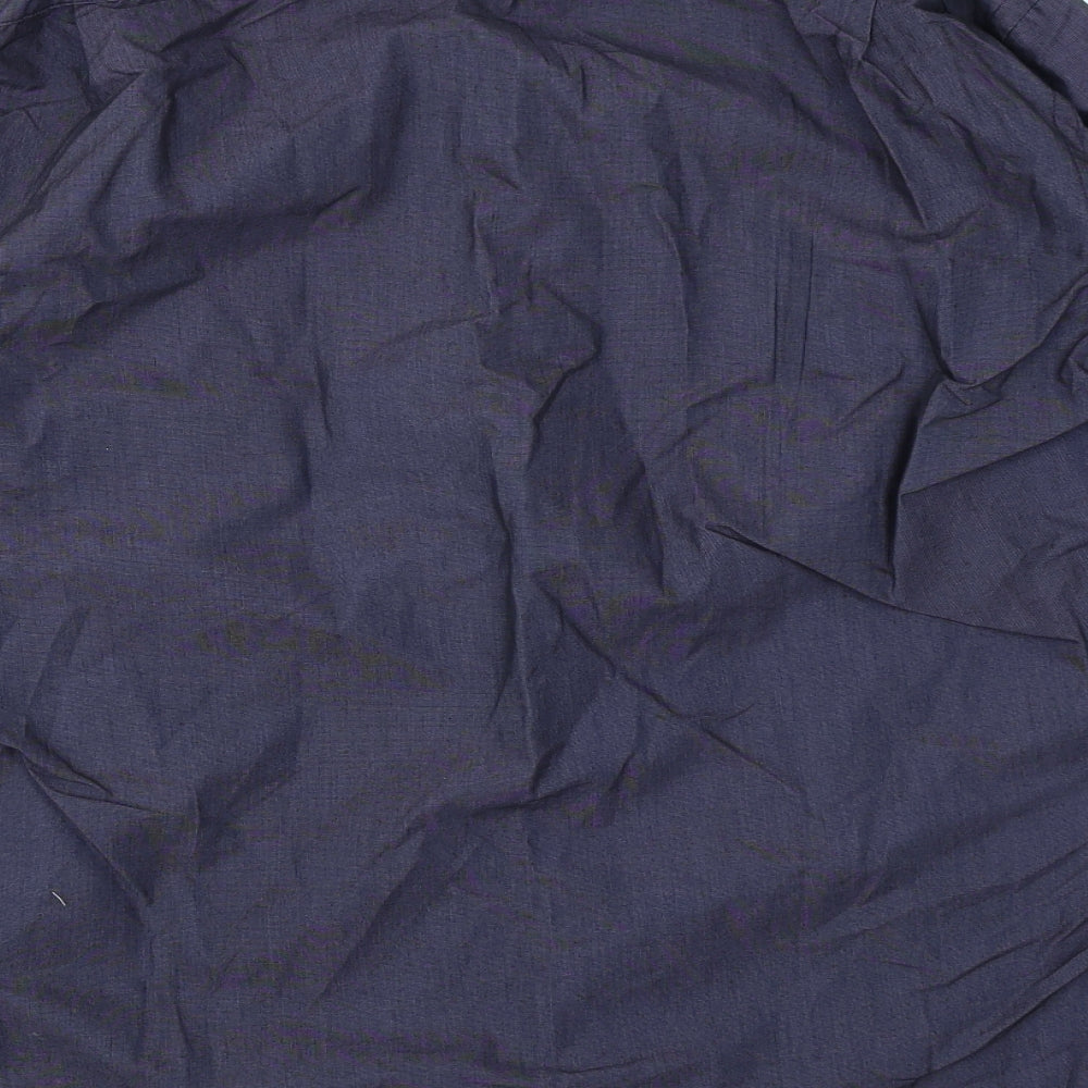 John Miller Mens Blue Dress Shirt Size M