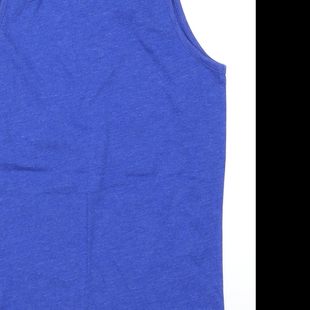 Cedar Wood State Mens Blue Basic Tank Size XS