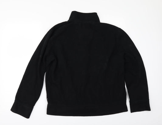 Nautica Womens Black Pullover Sweatshirt Size M