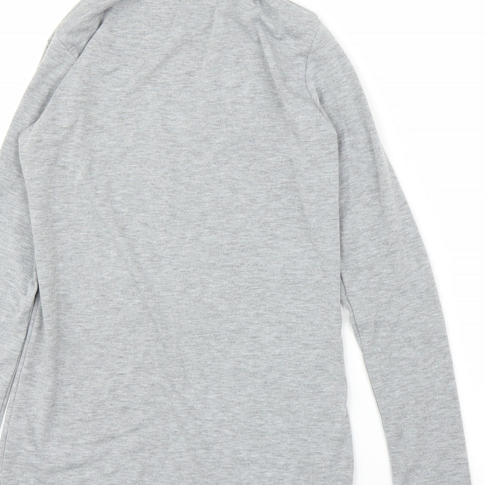 Preworn Womens Grey Basic T-Shirt Size S