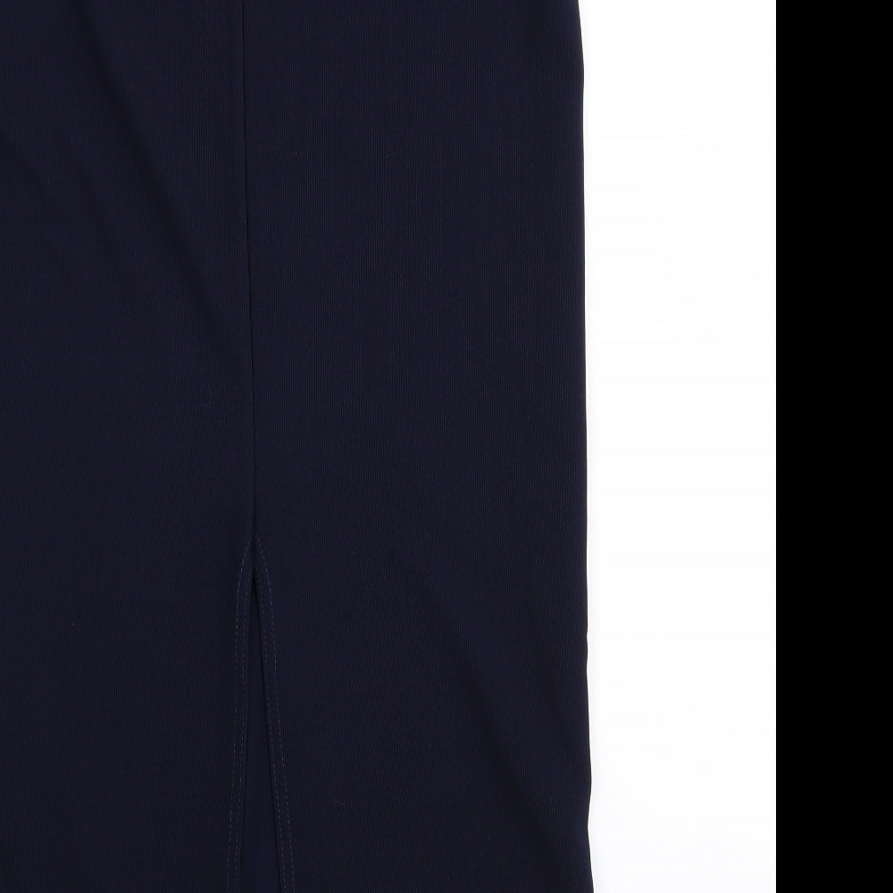 antonia bay Womens Blue A-Line Skirt Size 16