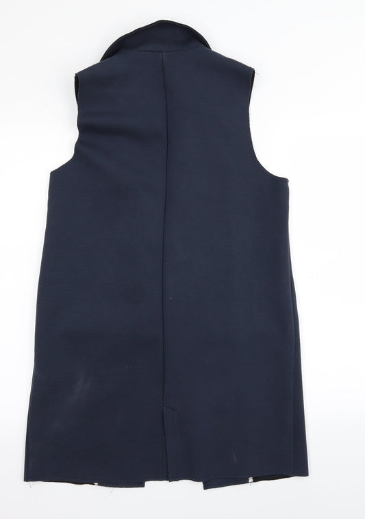 Topshop Womens Blue Cardigan Jumper Size 8