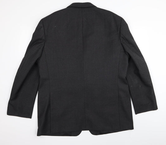 brook tavern Mens Grey Jacket Blazer Size 48