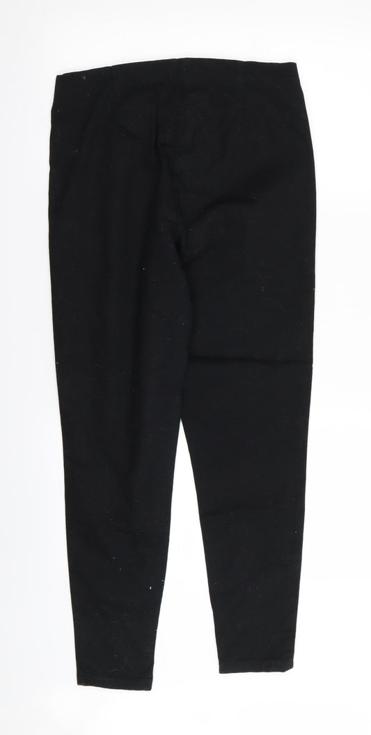Asda George Womens Black Trousers Size 12 L26 in