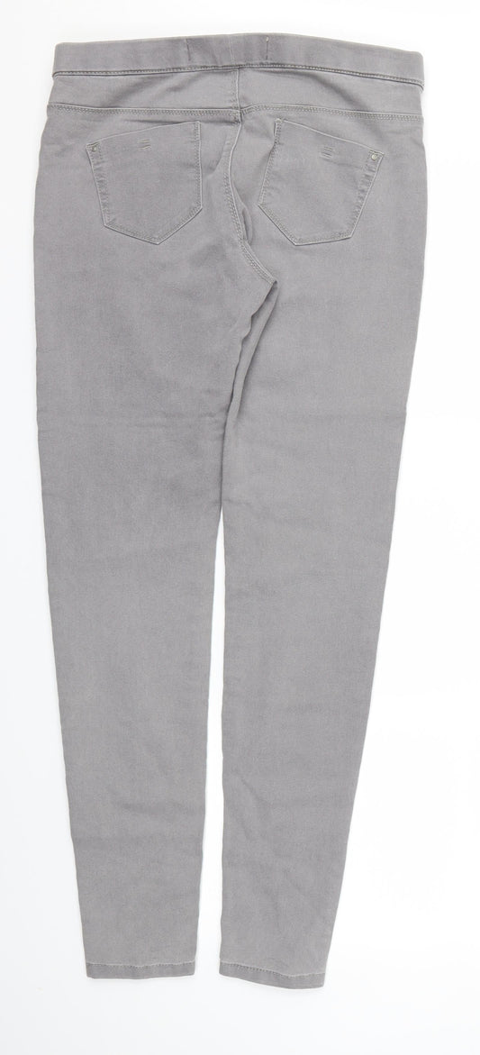 DENIM &CO Womens Green Jegging Trousers Size 10 L30 in